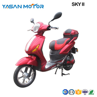 CE 500W 48V20Ah-30Ah Electric Scooter with Pedal SKY II
