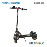 1200w X 2 Dual Motor 65km/h 80KM eScooter with Full suspension ES002-X11