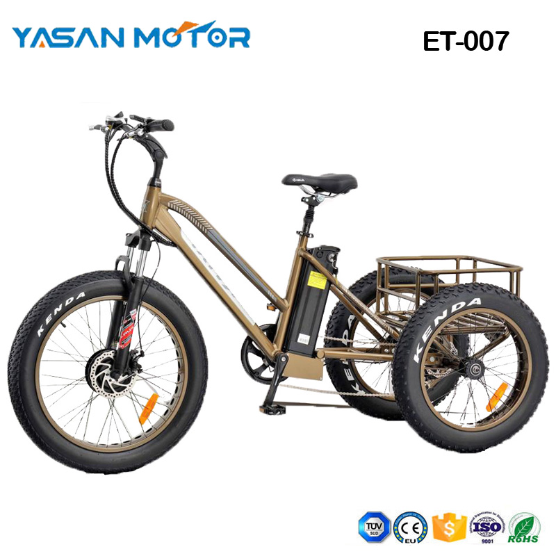 ET-007(24"*4.0 Fat Tire E Tricycle)